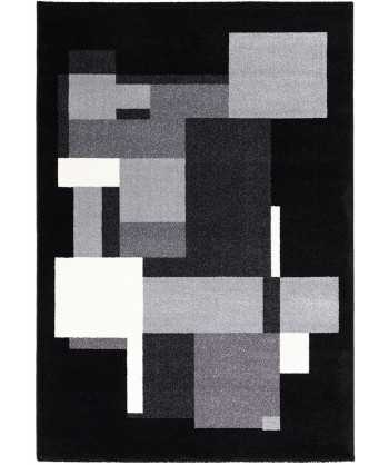 Tappeto geometrico di design grigio per ambienti moderni